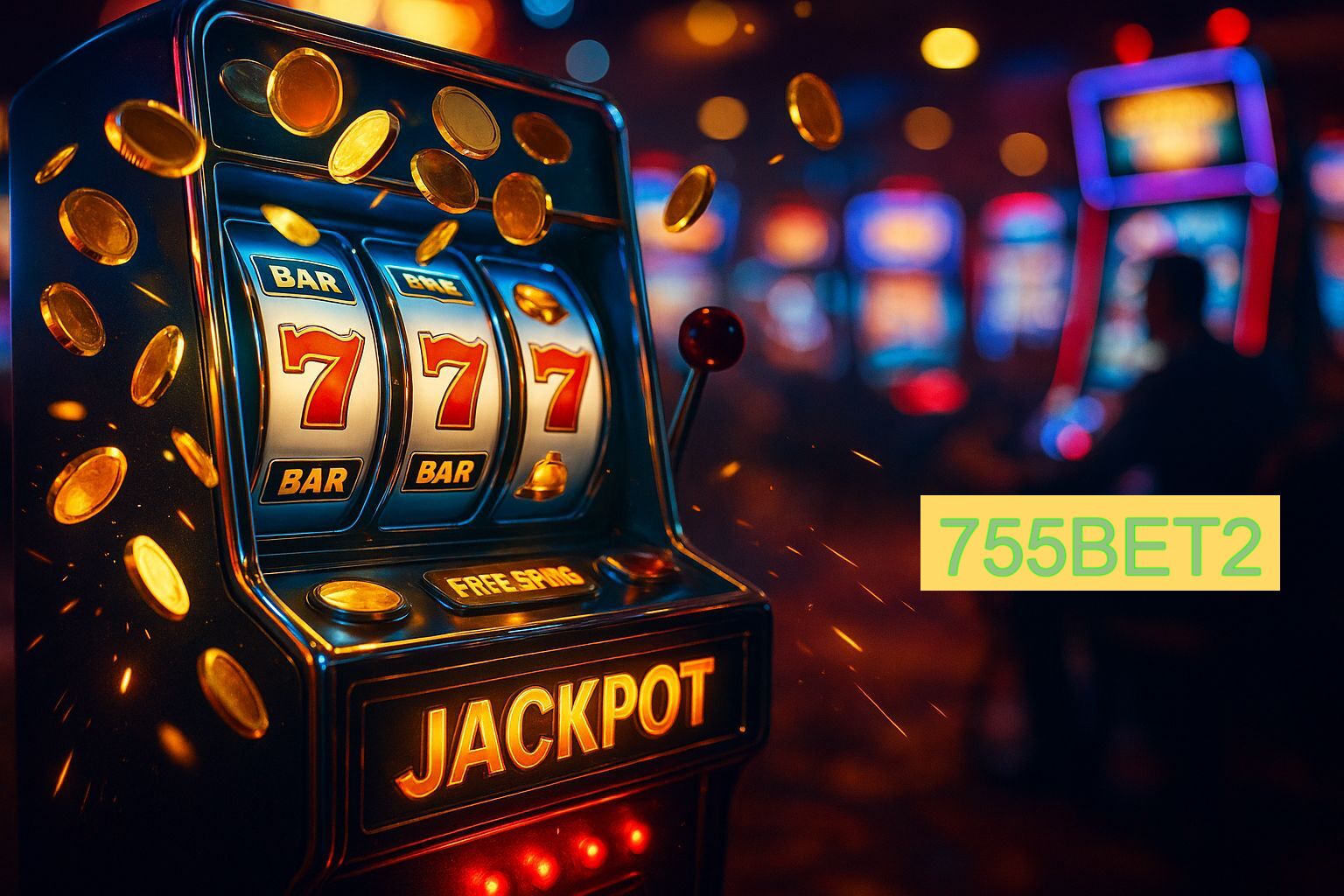 Diversos jogos de caça-níqueis